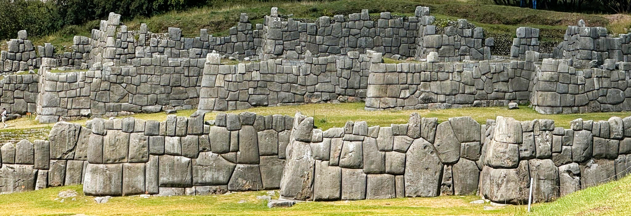 the ancient city of Sacsayhuaman near Cusco, Peru